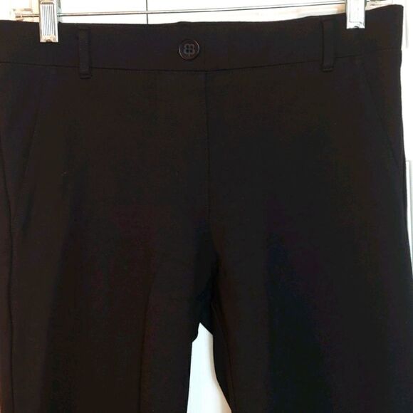 Betabrand Straight Leg Classic Black Pants Sz MP - Picture 4 of 7